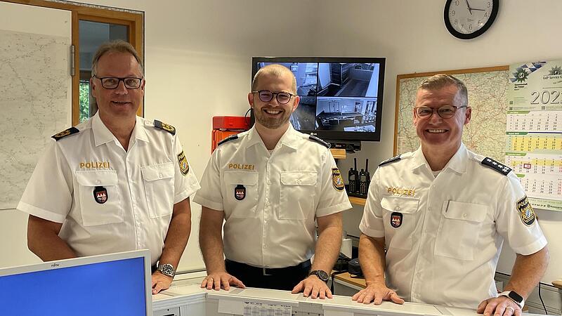 Polizeipr&auml;sident Detlev Tolle, Polizeihauptkommissar Moritz Dippel, Erster Polizeihauptkommissar Detlef Hauck.