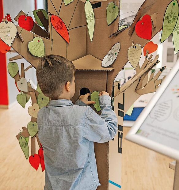 Egal ob Jung oder Alt, viele Bürgerinnen und Bürger ließen mit ihren bunten, nachhaltigen Ideen den Zukunftsbaum erblühen. Egal ob Jung oder Alt, viele Bürgerinnen und Bürger ließen mit ihren bunten, nachhaltigen Ideen den Zukunftsbaum erblühen.