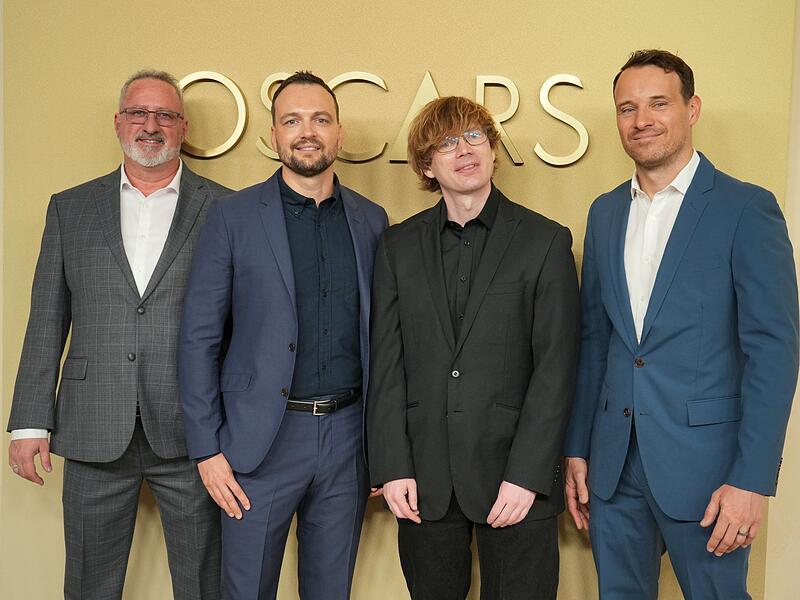 Donnie Dean (l-r), Guido Wolter, Espen Nordahl und Michael Ralla