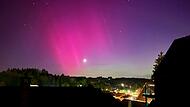 Polarlichter über Kronach 2024Polarlichter über Kronach