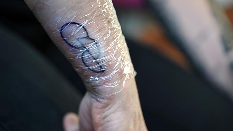 Organspende-Tattoo