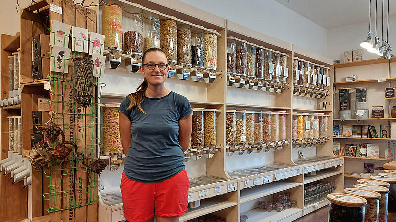 Unverpackt-Bamberg Alina Minier Bis Ende November noch betreibt Alina Minier ihren Unverpackt-Laden in Bamberg. Danach ist Schluss.