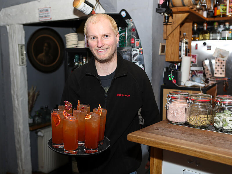 Interaktives Cocktail-Tasting im "Schwarzen Schaf"