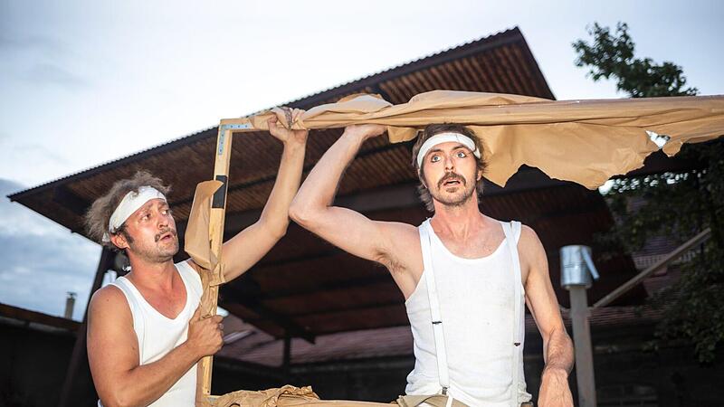 Szene aus &bdquo;Pandora ausgeb&uuml;chst&ldquo; in der Eisengie&szlig;erei.