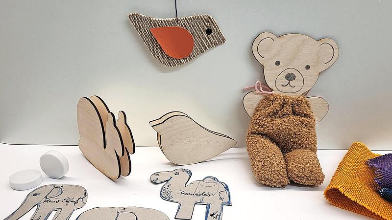 Tierfiguren von Renate M&uuml;ller im Deutsches Spielzeugmuseum.