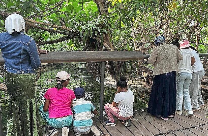 Ausflug in den Tiergarten.