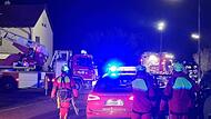 Bei dem Einsatz am vergangenen Dienstag waren zahlreiche Feuerwehren und ein H&ouml;henrettungstrupp im Einsatz.