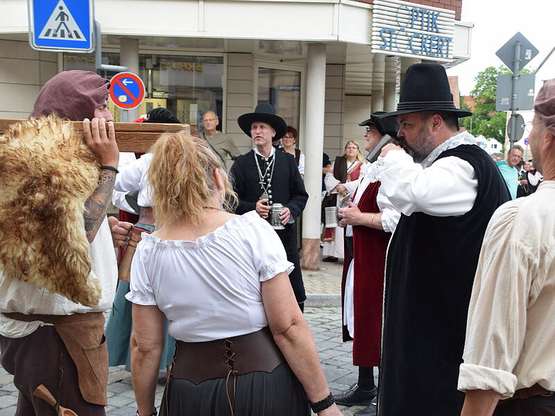 Umzug Historisches Stadtspektakel in Kronach 2025Umzug Historisches Stadtspektakel in Kronach 2025