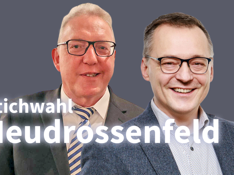 Stichwahl in NeudrossenfeldForchheim & Fr&auml;nkische Schweiz