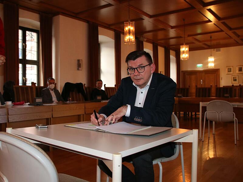 Hammelburger B&uuml;rgermeister Armin Warmuth