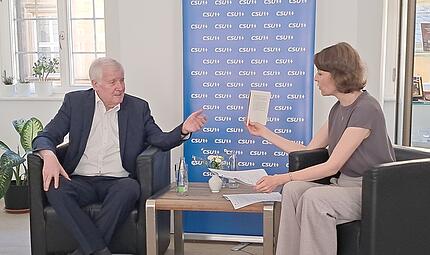 Afternoontea mit Seehofer