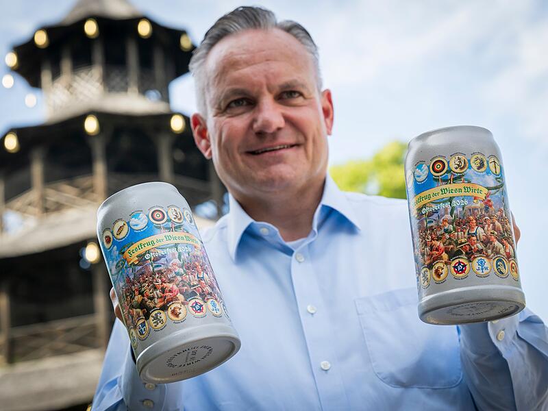 Bierkrug der Wiesn-Wirte 2026