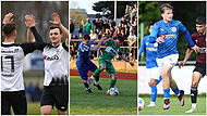 Der TSV Hirschaid und der SV Friesen (Mitte) k&auml;mpfen um die Aufstiegsrelegation; der FC Sand (links) und der FC Herzogenaurach (rechts) haben diese bereits sicher.