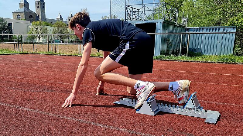 &Uuml;ber neue Startbl&ouml;cke freuen sich die Sch&uuml;lerinnen und Sch&uuml;ler des Egbert-Gymnasiums.