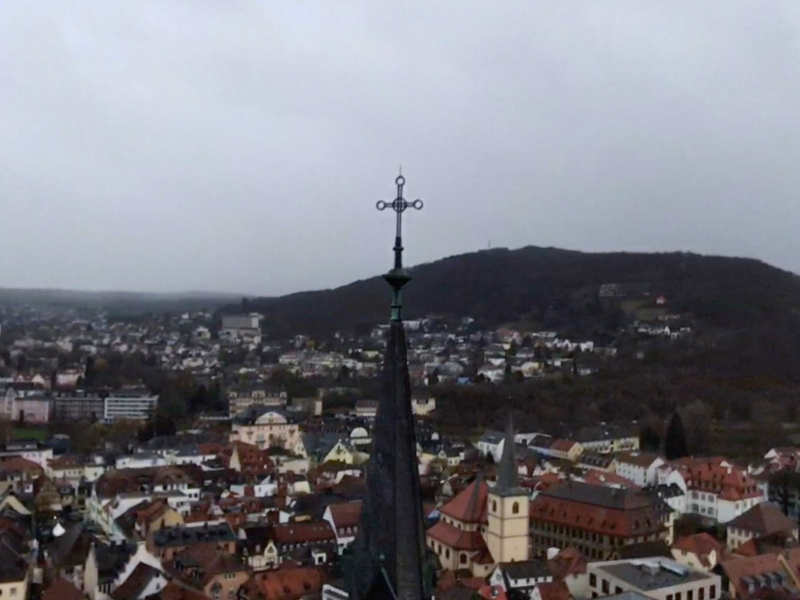 Die katholische Herz-Jesu-Kirche in Bad Kissingen