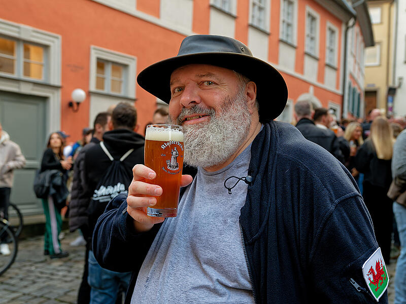 Bilder vom Bockbieranstich bei der Klosterbr&auml;u