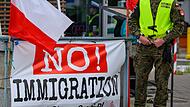 Kontrollen an der deutsch-polnischen Grenze - Slubice