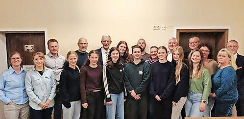 Die DLRG Ebern ehrte verdiente Mitglieder.