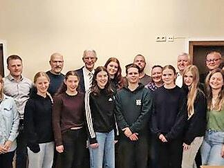 Die DLRG Ebern ehrte verdiente Mitglieder.