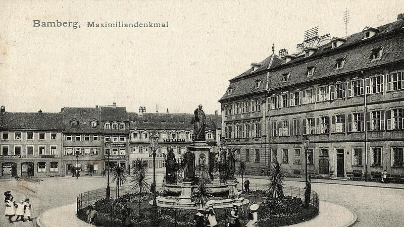Der Maxplatz in Bamberg