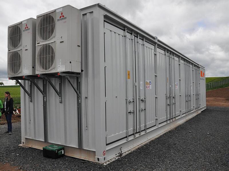 Offizielle Einweihung der innovativen Solaranlage bei Reckertshausen