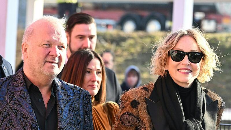 Pressekonferenz mit Schauspielerin Sharon Stone