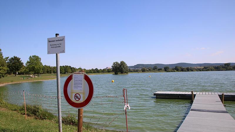 Die Kiesw&auml;sch&rsquo; ist ein beliebter Badeort.