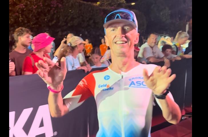 Thomas Geiger aus Pressig hat am Ironman auf Hawaii teilgenommen.