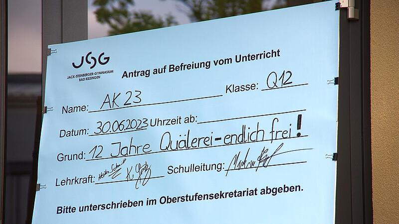 Eindrücke von der Verabschiedung am JSG Bad Kissingen. Eindrücke von der Verabschiedung am JSG Bad Kissingen.