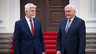Frank-Walter Steinmeier und Petr Pavel bei Treffen in Berlin Frank-Walter Steinmeier und Petr Pavel bei Treffen in Berlin
