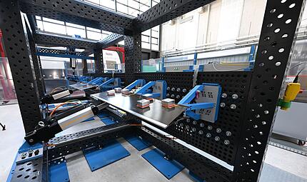 Er&ouml;ffnung eines neuen Pr&uuml;fstands f&uuml;r intelligente Fl&uuml;gel