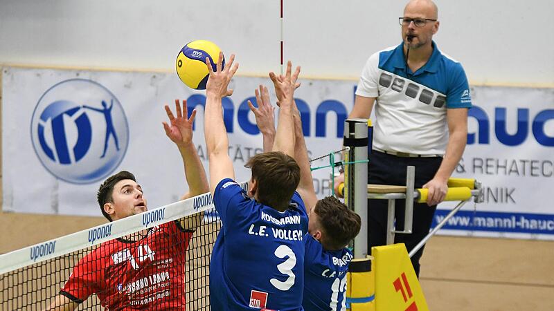 Percia Stanic (links, im Spiel gegen Leipzig) haben die hohe Hürde bei der VGF Marktredwitz mit Erfolg genommen.