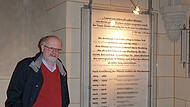 Matthias Wünsche, Sprecher des Betroffenenbeirats und ehemaliger Pfarrer von Gaustadt, ist Initiator in Sachen Entfernung Gedenktafel Matthias Wünsche, Sprecher des Betroffenenbeirats und ehemaliger Pfarrer von Gaustadt, ist Initiator in Sachen Entfernung Gedenktafel