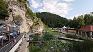 Das Bad ist beliebt.Forchheim & Fr&auml;nkische Schweiz