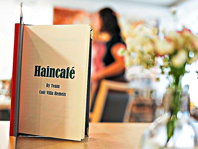 Das neue Haincafé öffnet heute in der Hainstraße 24.Michael Gründel Das neue Haincafé öffnet heute in der Hainstraße 24.Michael Gründel