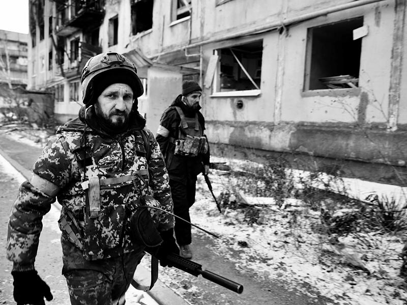 Fotos aus dem Krieg: Eindrücke aus der Ukraine von Till Mayer