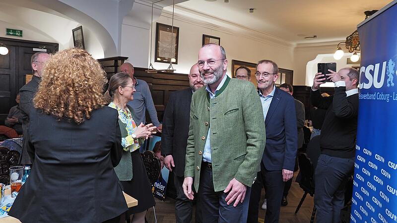 Manfred Weber Europa-Stammtisch Coburg