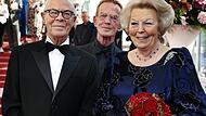 Choreograph Hans van Manen und K&ouml;nigin Beatrix