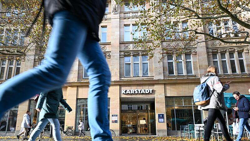 Die Zukunft der Bamberger Karstadt-Filiale ist ungewiss.