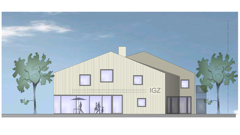 Integratives Generationenzentrum Strullendorf Haupteingang Integratives Generationenzentrum Strullendorf Haupteingang