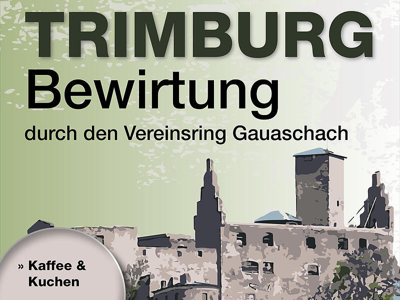 Bewirtung auf der Trimburg
