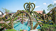 Osterbrunnen in BieberbachDie sch&ouml;nsten Osterbrunnen aus Bamberg und Umgebung