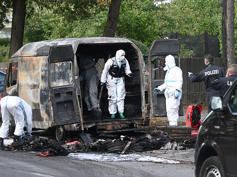 Brand in München - Großeinsatz von Polizei und Feuerwehr