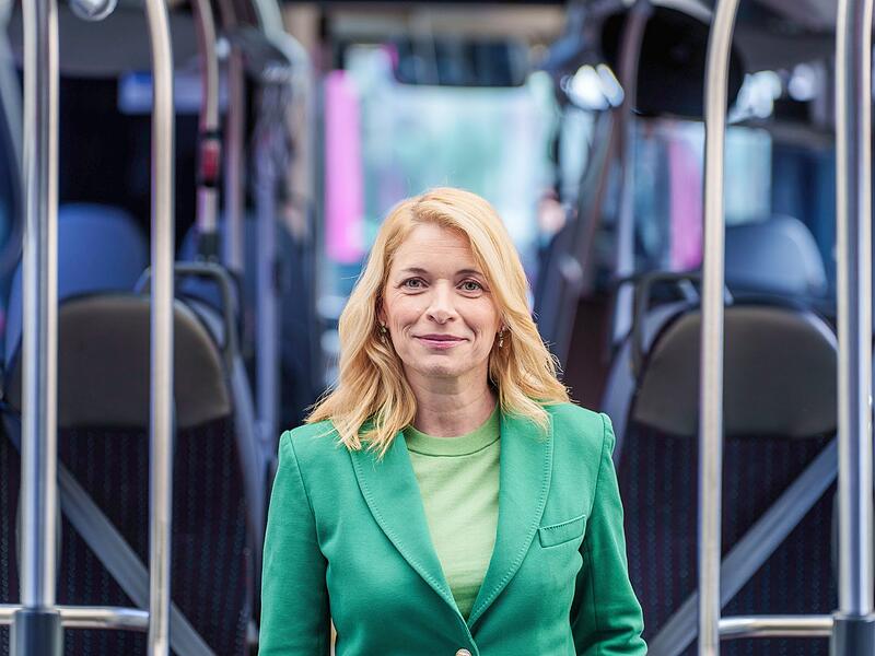 Vorständin Regionalverkehr der Deutschen Bahn - Evelyn Palla