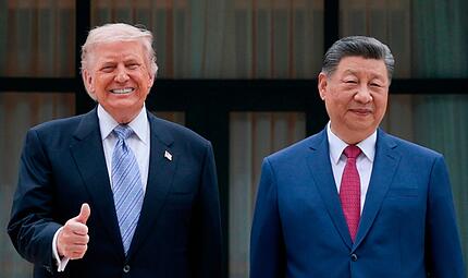 US-Pr&auml;sident Trump in China