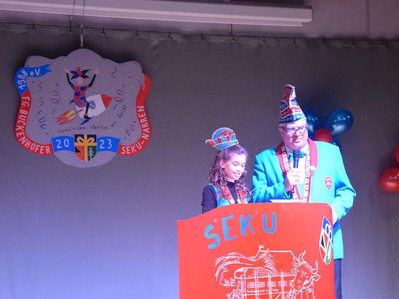 Jugendpräsidentin Melina und Präsident Armin Mangold