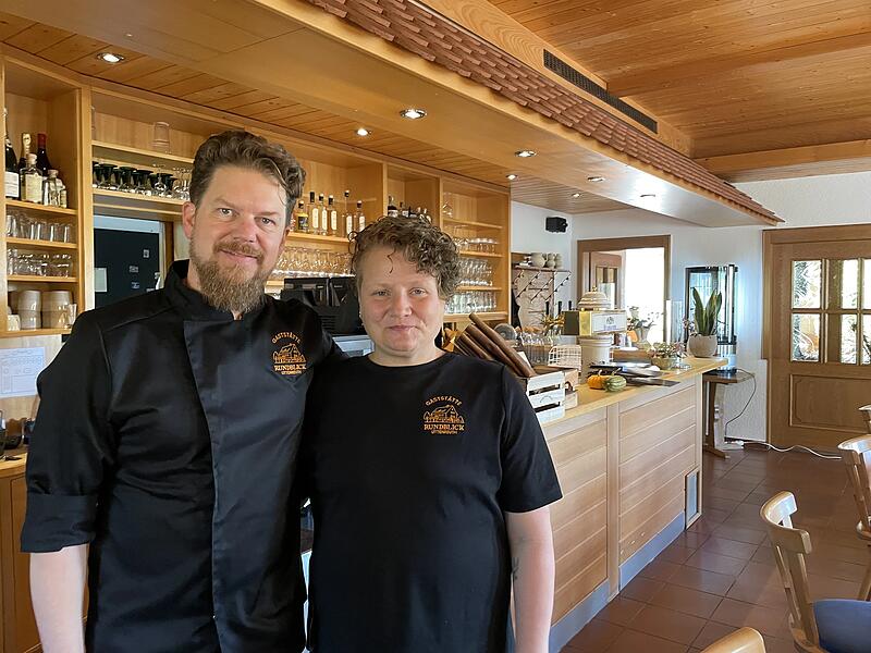 Rundblick Gaststätte Uttenreuth Eike Rössler und Melanie Schulz sind die neuen Betreiber der Gaststätte Rundblick in Uttenreuth.