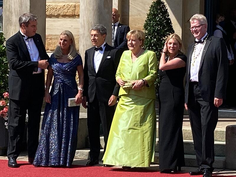 Ehemalige Kanzlerin Angela Merkel mit Mann Joachim Sauer