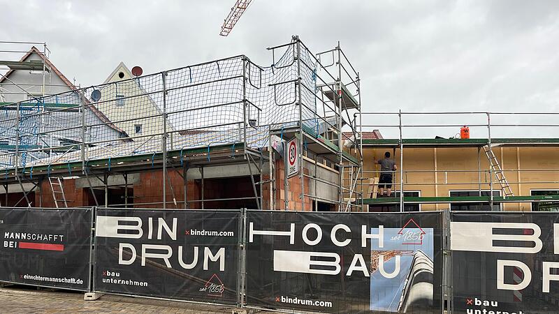 In der Ludwigstraße wird fleißig gebaut.