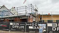 In der Ludwigstraße wird fleißig gebaut.